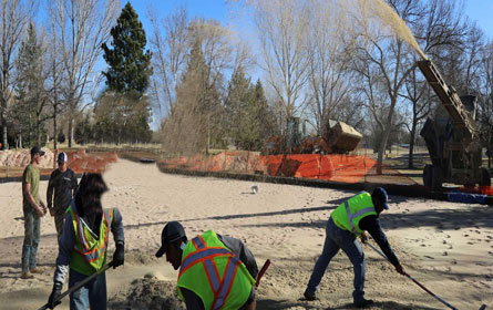 Landscape Design and Concrete Borders/Curbing Wellington Colorado